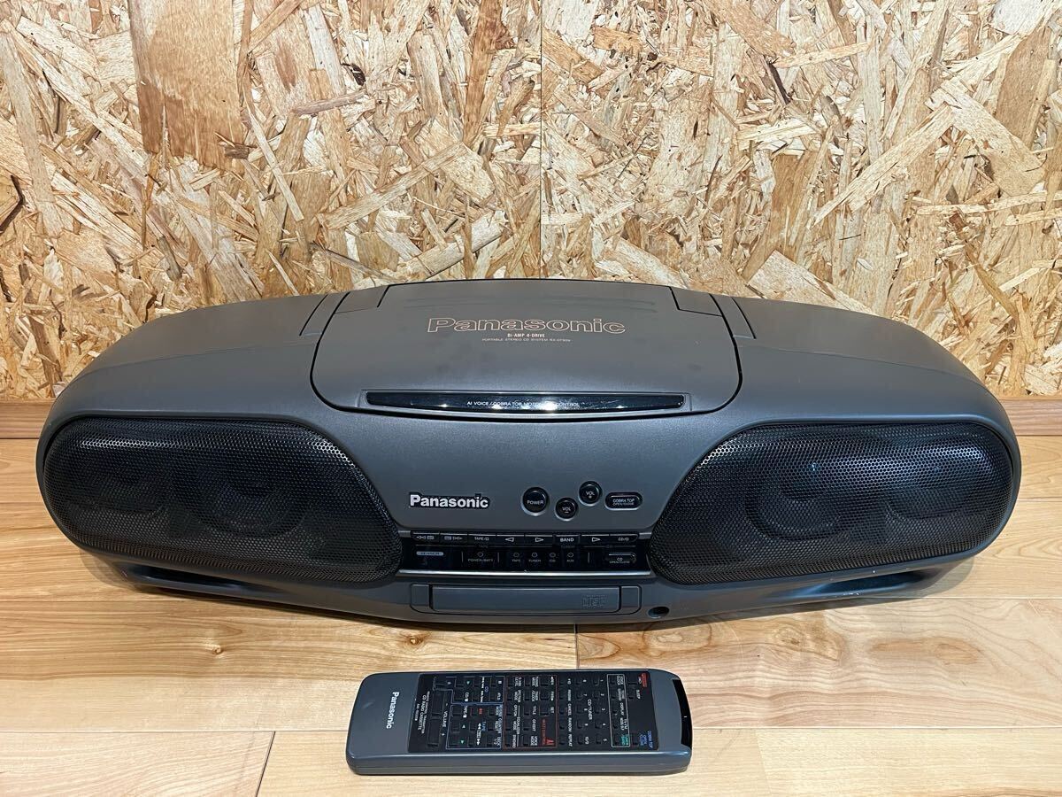 1円スタート】Panasonic CD ラジカセ RX-DT909 パナソニック コブラ
