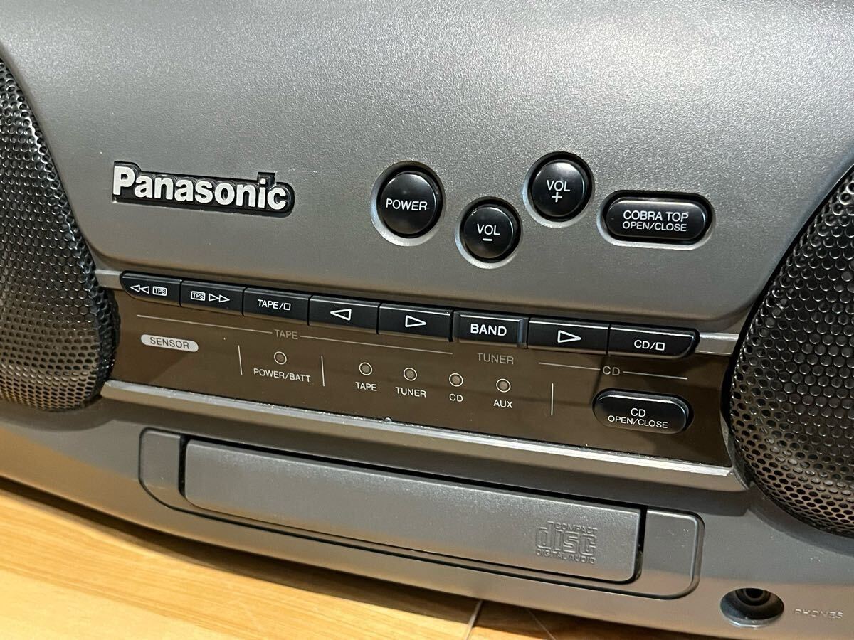 1円スタート】Panasonic CD ラジカセ RX-DT909 パナソニック コブラ