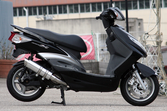 送料無料　シグナスX（SE12/44J)　M1 Ver-S　アルミマフラー ⑤