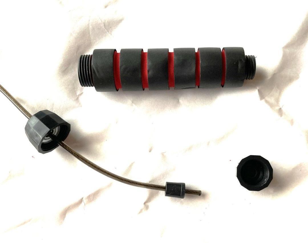 ★ 送料無料 匿名 即日発送 ★ なわとび プロ 仕様 縄跳び ダイエット 脂肪 燃焼 ボディメイク ジム 有酸素 運動 筋トレ ジム 赤 レッド_6