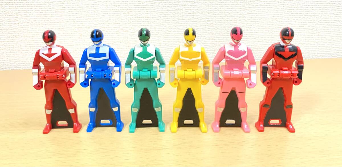 ゴーカイジャー　レンジャーキー　タイムレンジャー　6本セット 美品】海賊戦隊 ゴーカイジャー レンジャーキー 未来戦隊 タイム