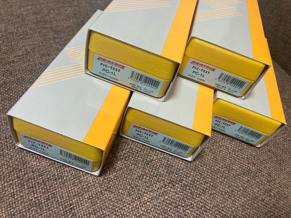 5台セット 尾崎製作所 PEACOCK ピーコック ダイヤルゲージ PC-1L_2