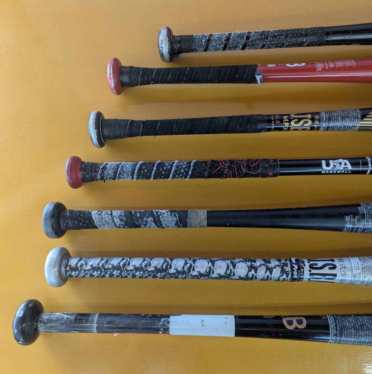 43309 軟式用金属バット まとめ売り 14本セット 中古 Mizuno ZETT