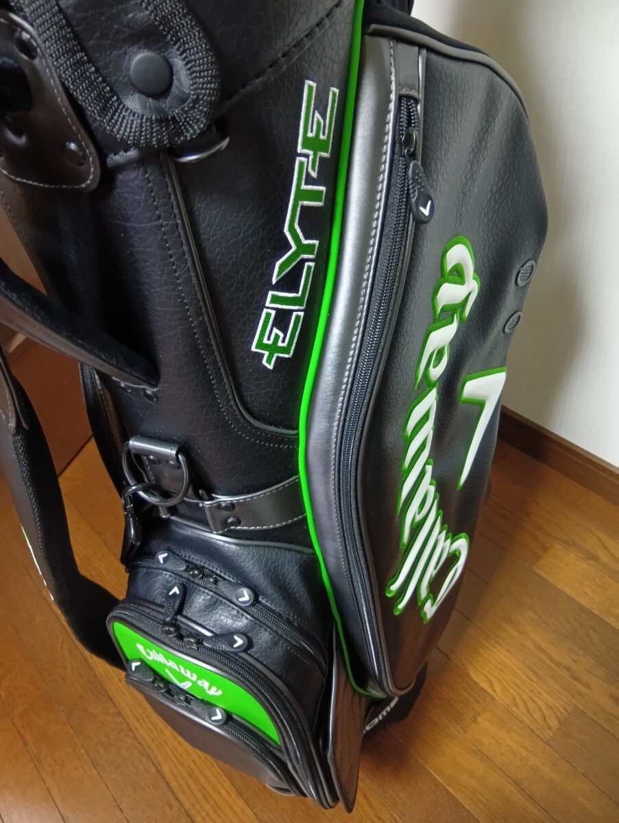 キャロウェイ ツアー スタンド２５ＪＭ キャディーバッグ ９.０型★黒★中古美品 _4