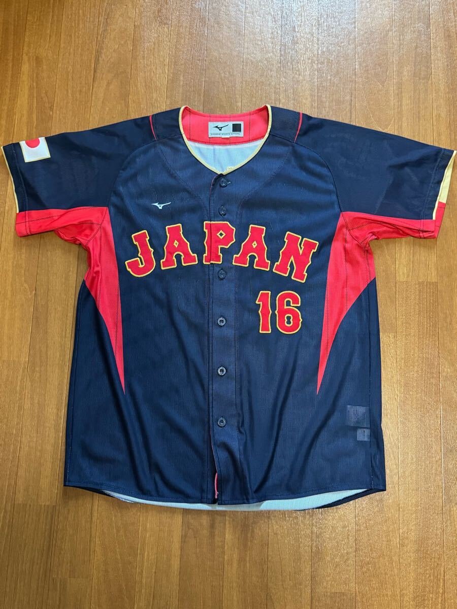 侍ジャパン ドジャース 大谷翔平選手 直筆サイン入りユニフォームL