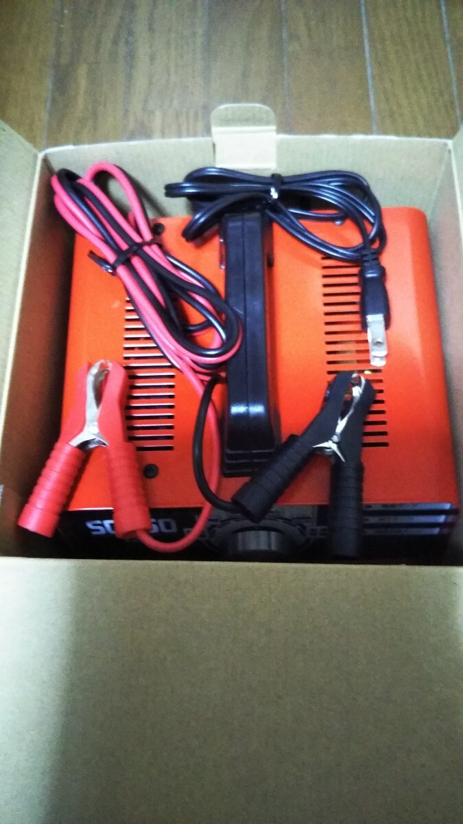 【動作確認済み】大自工業メルテック◎バッテリー充電器SC650急速/維持充電★普通自動車・小型自動車・バイク・小型農機12V開放型/密閉型_7