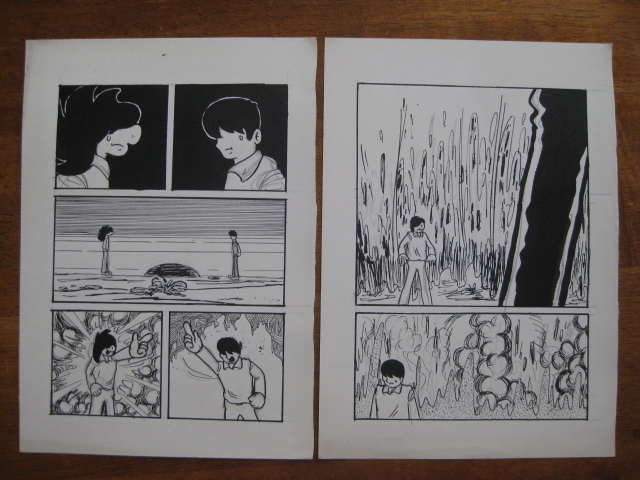 ☆漫画 まんが マンガ☆直筆 肉筆 原画 生原稿☆作者不明♪1人よがり
