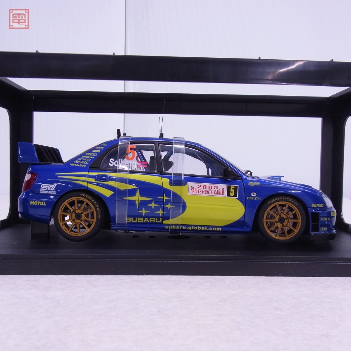 オートアート 1/18 スバル インプレッサ WRC モンテカルロ 2005 #5 P