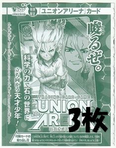 ユニオンアリーナ キングダム Vジャンプ3月号 プロモカード89枚 Vジャンプ4月特大号付録「伏黒 恵」「一坪の海岸線」 − ニュース