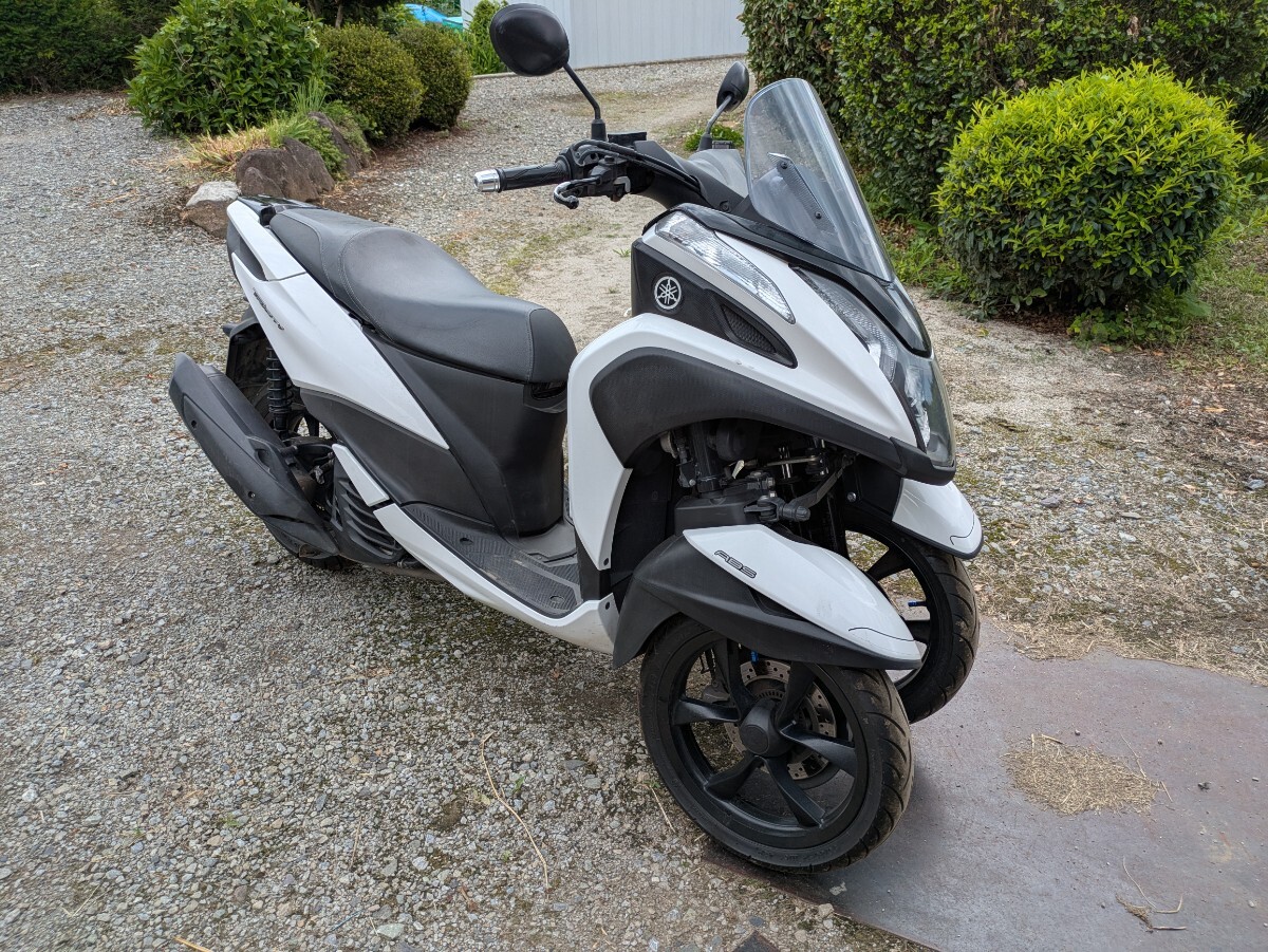 ヤマハ　トリシティ125 SEC1J ABS 簡易整備済み ブルーコア_1