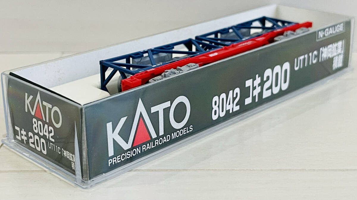 1円スタート Nゲージ KATO 8042 コキ200 UT11C「神岡鉱業」積載(貨物