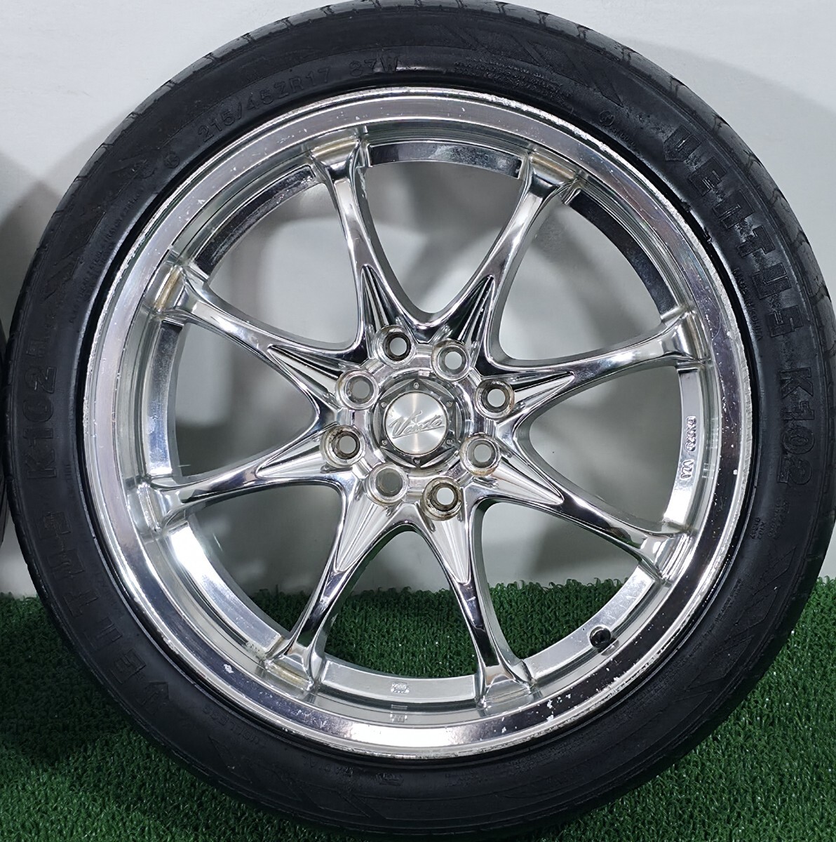 希少 RAYS レイズ CE28 風 17インチ タイヤホイール PCD マルチ 100