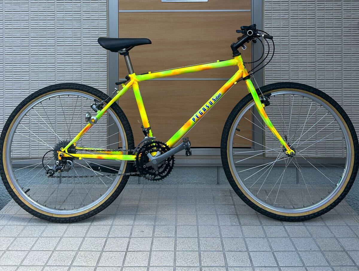 Pegasus JINGANE グリーンロードバイク ジャンク品 OLD MTB オールド マウンテンバイク 神金自転車商会 jingane bicycles