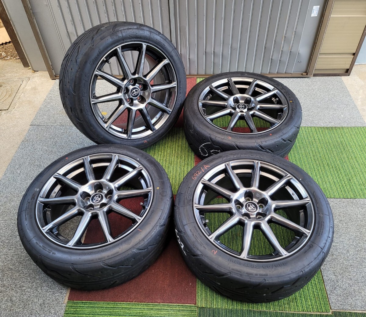 極上美品】スバル BRZ ZC6 GT純正 ホイール ブレンボ対応 トヨタ 86