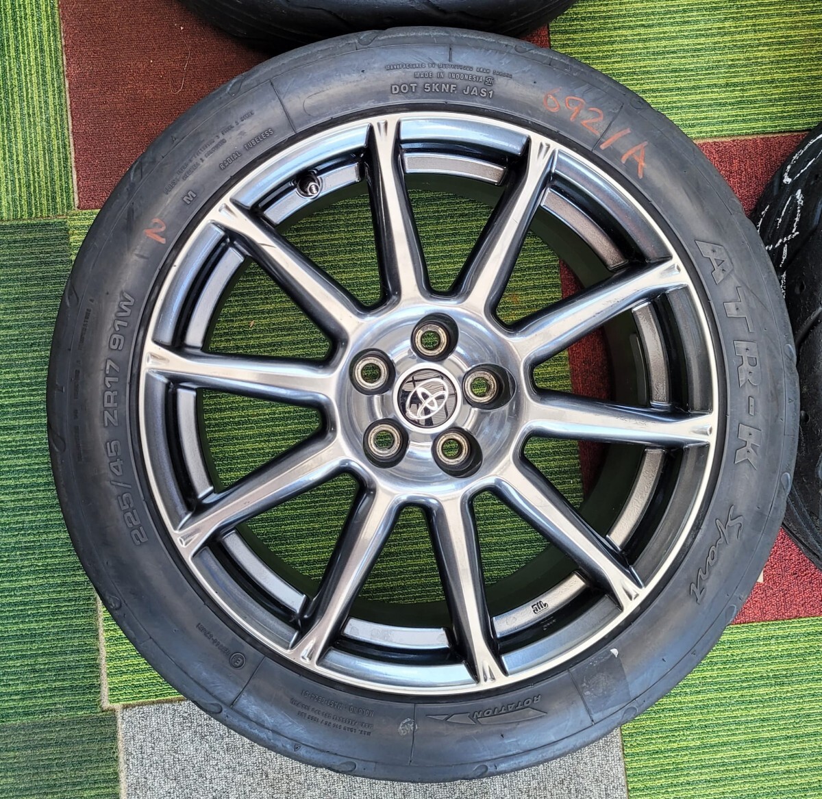 極上美品】スバル BRZ ZC6 GT純正 ホイール ブレンボ対応 トヨタ 86