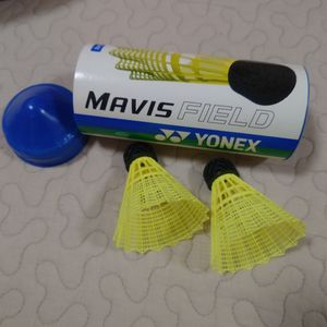 【2個】ヨネックス バドミントンシャトル　アウトドア専用ナイロンシャトル　メイビスフ