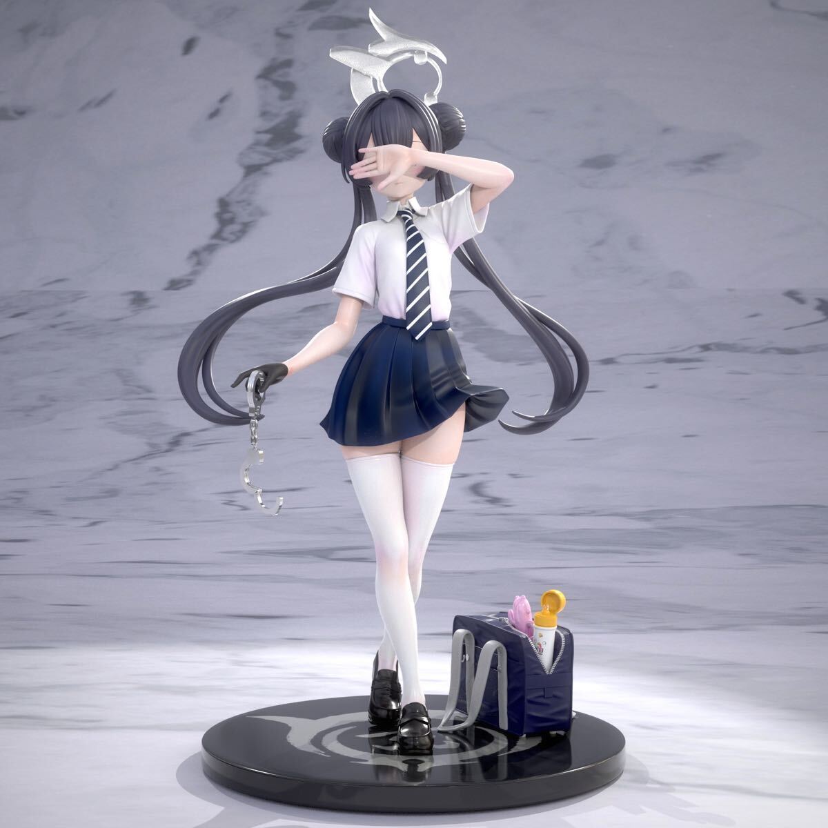 竜華キサキ ガレージキット ブルーアーカイブ 制服 ukiwazaiku