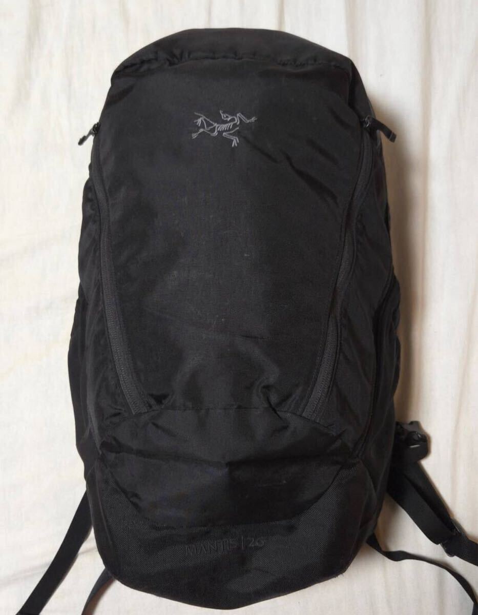 レア 国内正規 マンティス26 アークテリクス Mantis26 旧型 ブラック 廃盤_1