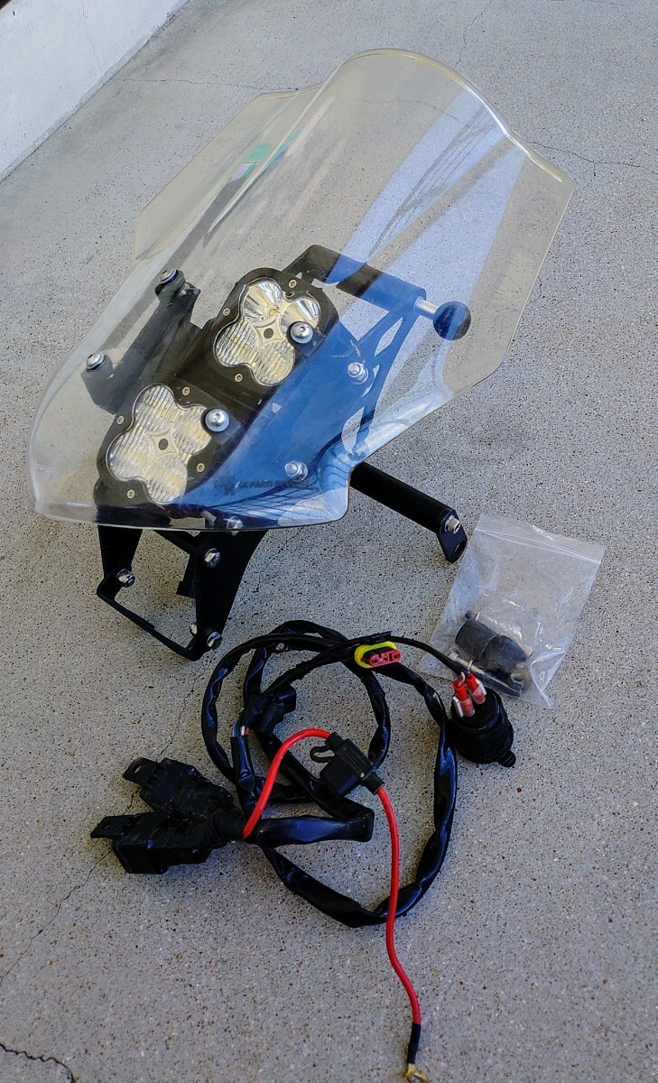 4Kナビゲーションタワーキット ・ホンダCRF250L（MD47）用・中古品_1