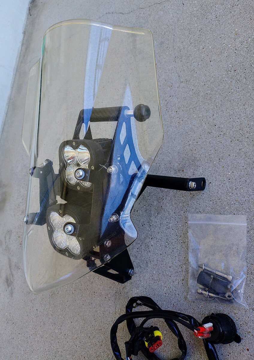 4Kナビゲーションタワーキット ・ホンダCRF250L（MD47）用・中古品_2