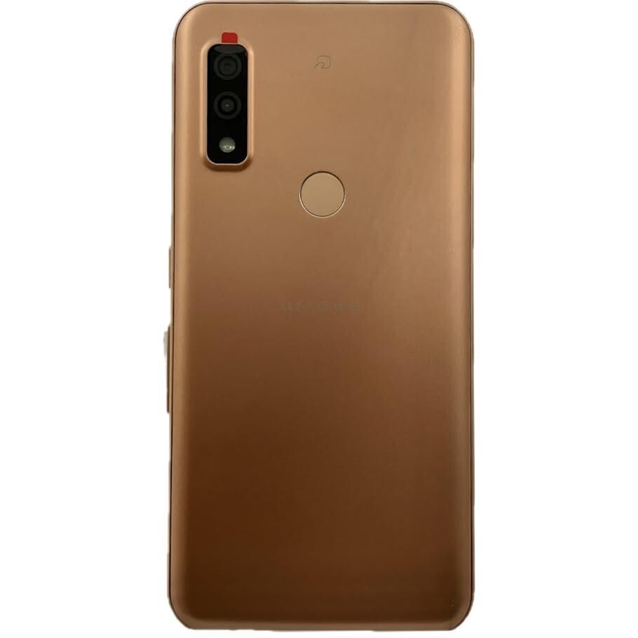 仙102【未使用】au arrows We FCG01 ローズゴールド 64GB 本体 利用