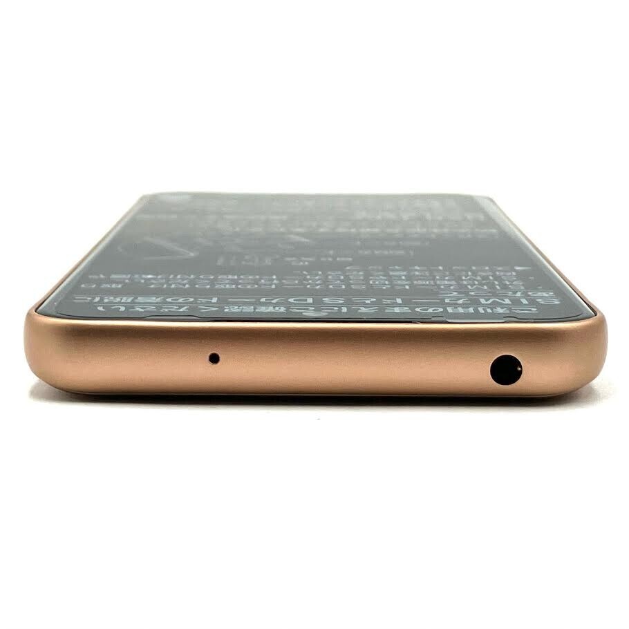 仙102【未使用】au arrows We FCG01 ローズゴールド 64GB 本体 利用