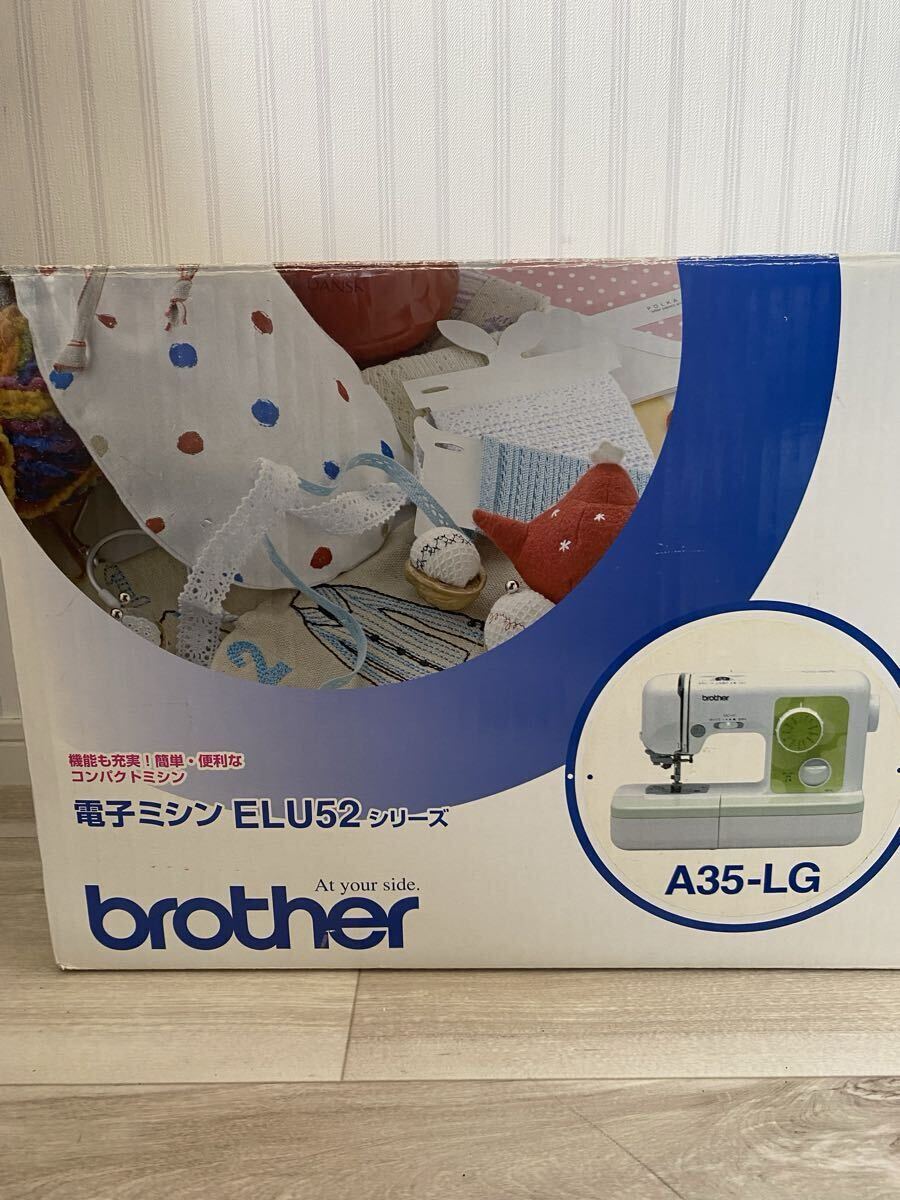 brother ブラザー 電子ミシン ELU52シリーズ A35-LG 動作確認OK
