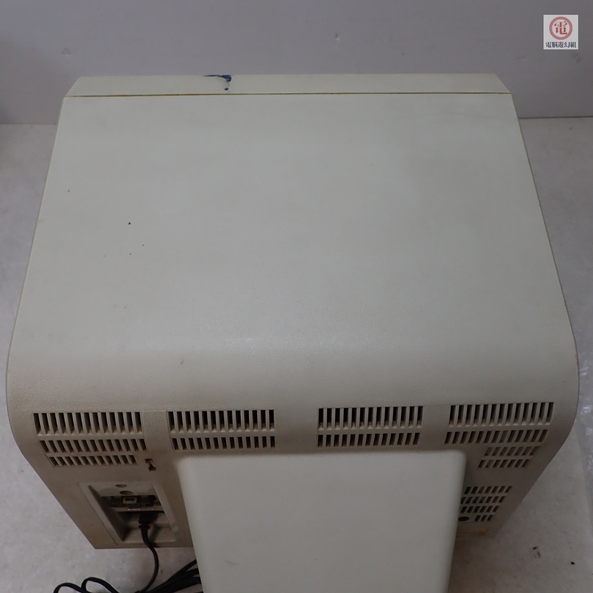 動作品 FUJITSU FM-7/FM-8等 カラーCRTディスプレイ MB27305 レア 希少