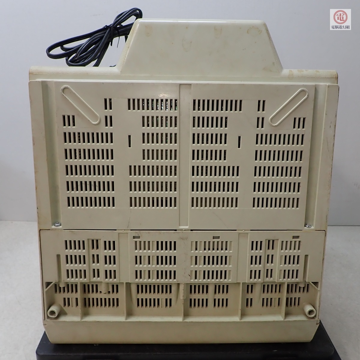 動作品 FUJITSU FM-7/FM-8等 カラーCRTディスプレイ MB27305 レア 希少