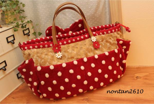 ハンドメイド シェリーメイ　トートバッグ　ダッフィー　_2