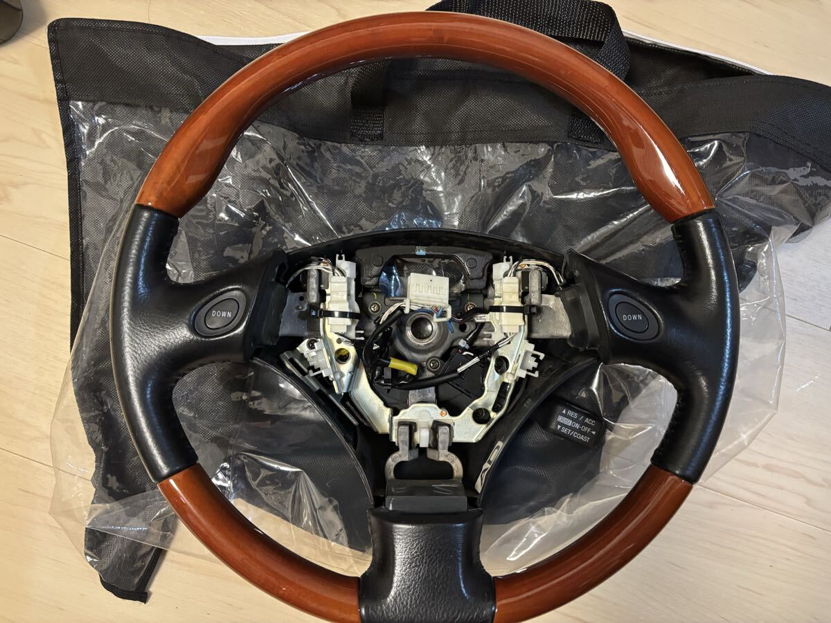 アリスト　ウッドステアリング[超希少][JZS16系対応][美品です][4枚目に参考画像]_1