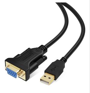 Rs232c usb 変換, CableCreation USB to RS232 アダプタ 【FTDIチップセット内蔵】USB 2.