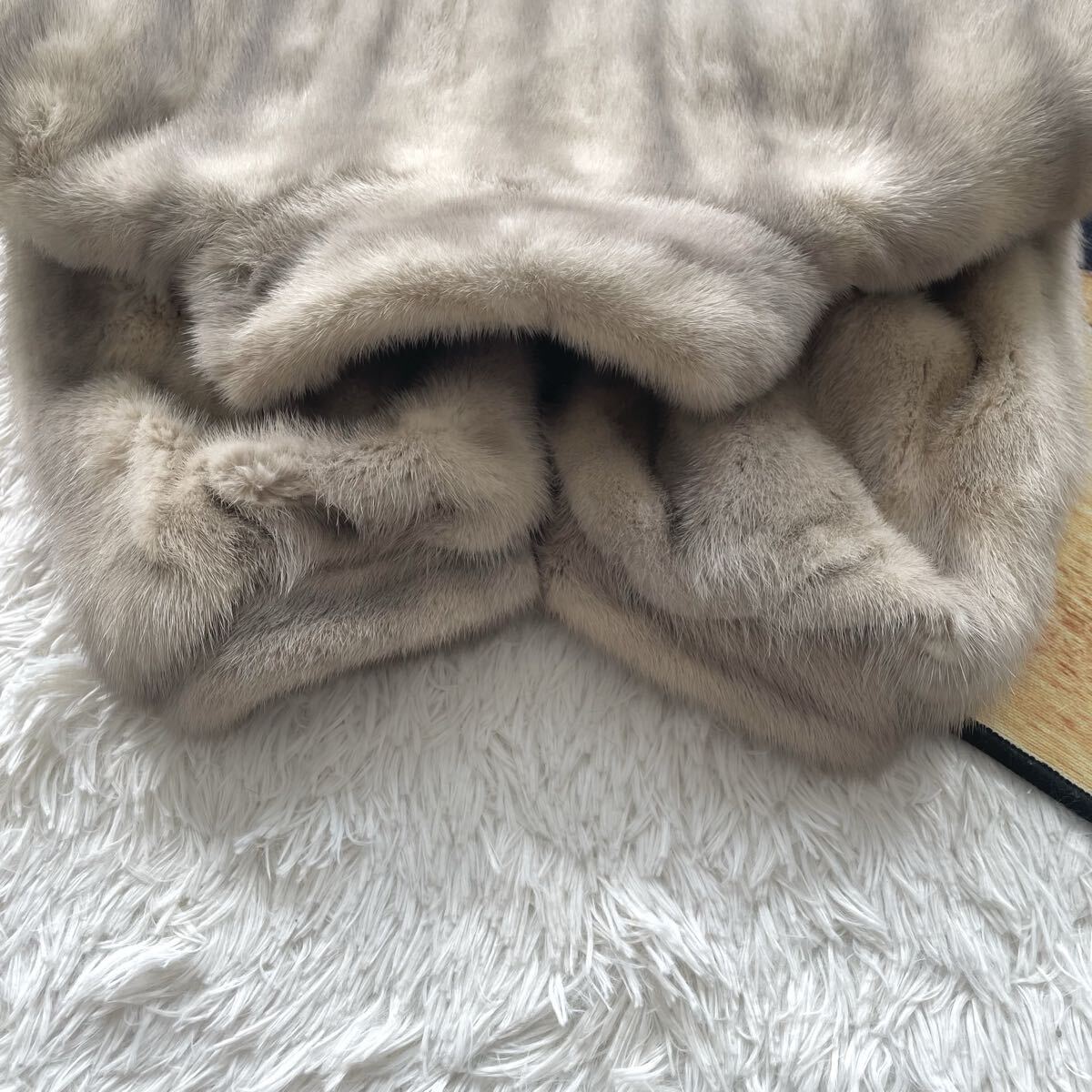 総丈120 サファイアミンク/MINK AMERICAN ULTRA 4星 ファーコート