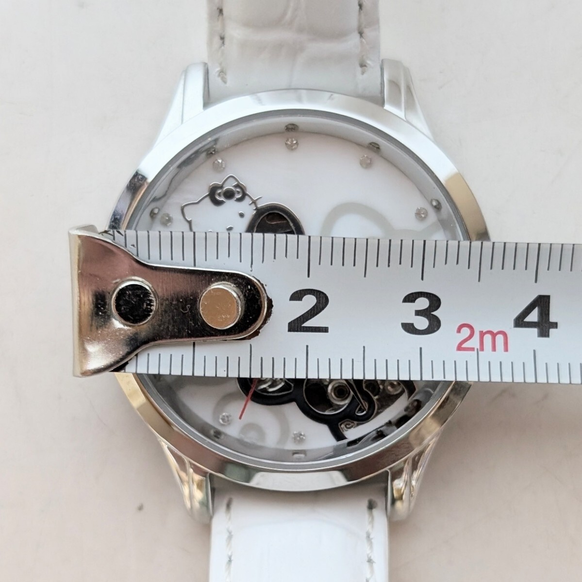 Hello Kitty 20J AUTOMATIC ハローキティー 自動巻き シースルー 