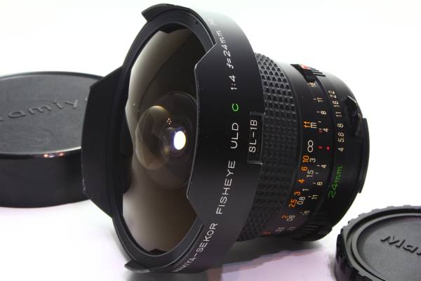 ☆超希少!! MAMIYA マミヤ645 セコール Fisheye 24mm F4 ULD C☆(大判