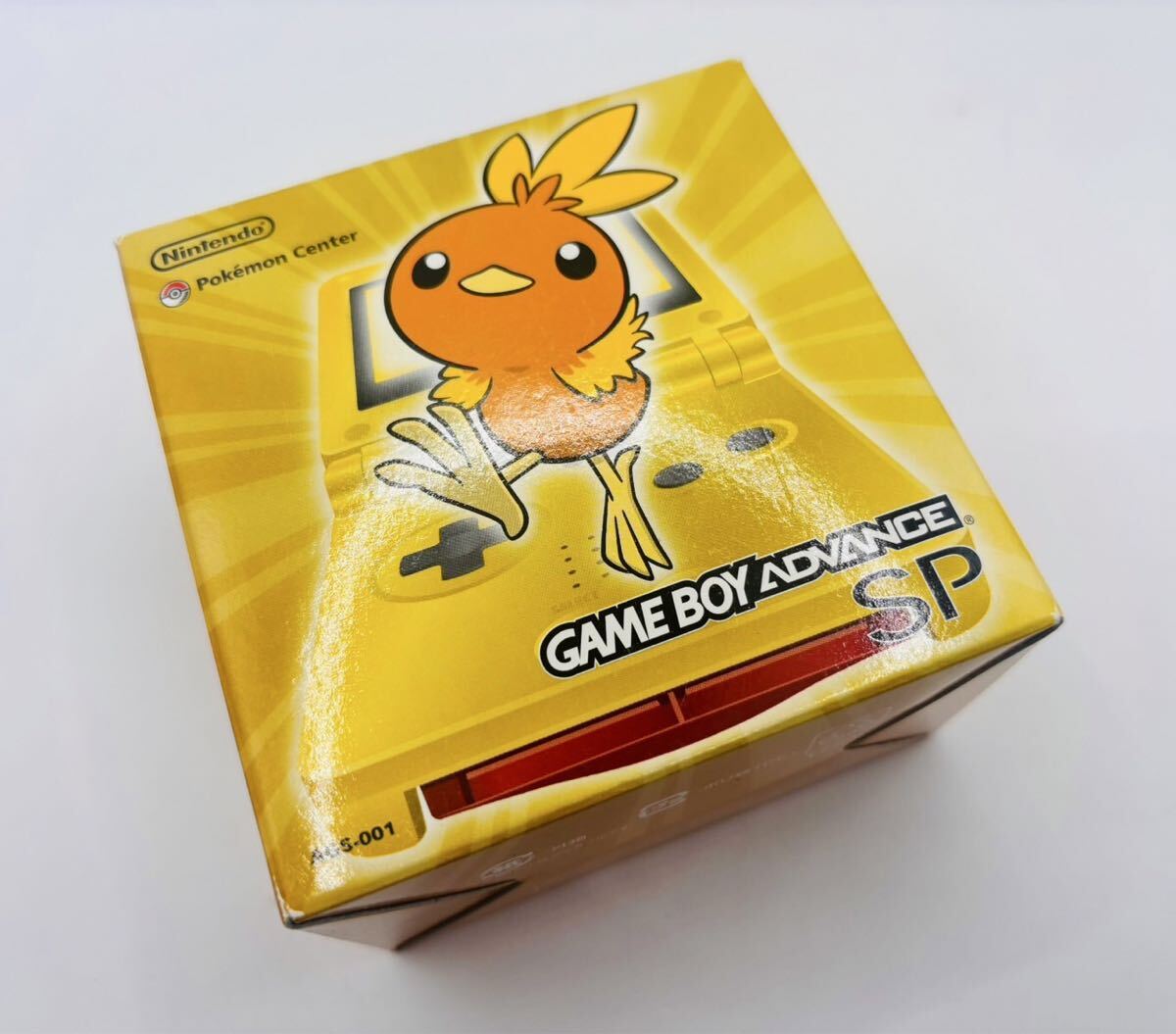 【新品未開封・激レア品】ポケモンセンター限定カラー GBA ゲームボーイアドバンスSP 本体 アチャモオレンジ 任天堂 AGS-001 当時物_2