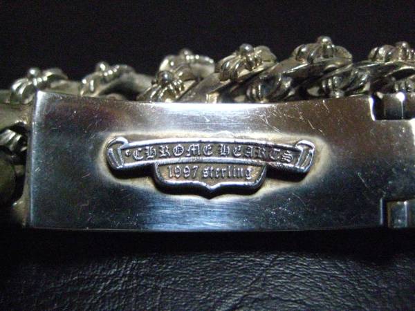 クロムハーツ フローラルクロス ブレスレット 中古 美品_3