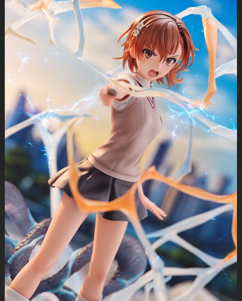 新品未開封 とある科学の超電磁砲T 御坂美琴 1/7 渋谷スクランブルフィギュア 新品未開封 とある科学の超電磁砲T 御坂美琴 1/7 完成品フィギュア