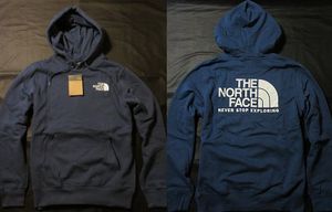 本物正規◆ノースフェイス◆スウェットパーカー THROWBACK NSE■M■青 SHADY BLUE■新品/