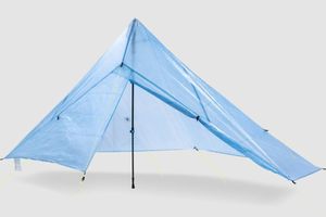 【新品未使用品】 Zpacks ゼットパックス Hexamid Pocket Tarp w/Doors Blue ワンポール