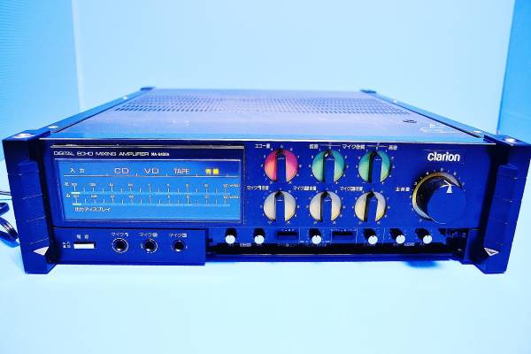 Clarion クラリオン 高級 カラオケ アンプ MA-6400A 中古品(カラオケ