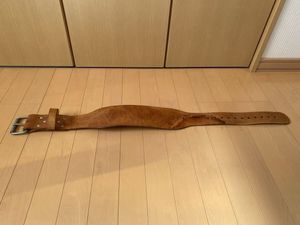 weiider トレーニングベルト M 29・33 リフティングベルト パワーベルト 本革 レザー