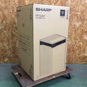 【WH-9256】未使用 未開封 SHARP シャープ 空気清浄機 プラズマクラスター FP-T120-T ブ
