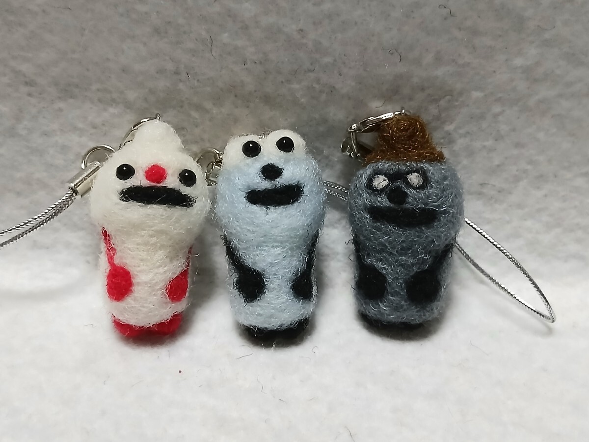 羊毛フェルト ハンドメイド パペットスンスン風 ノンノン風 ゾンゾン風