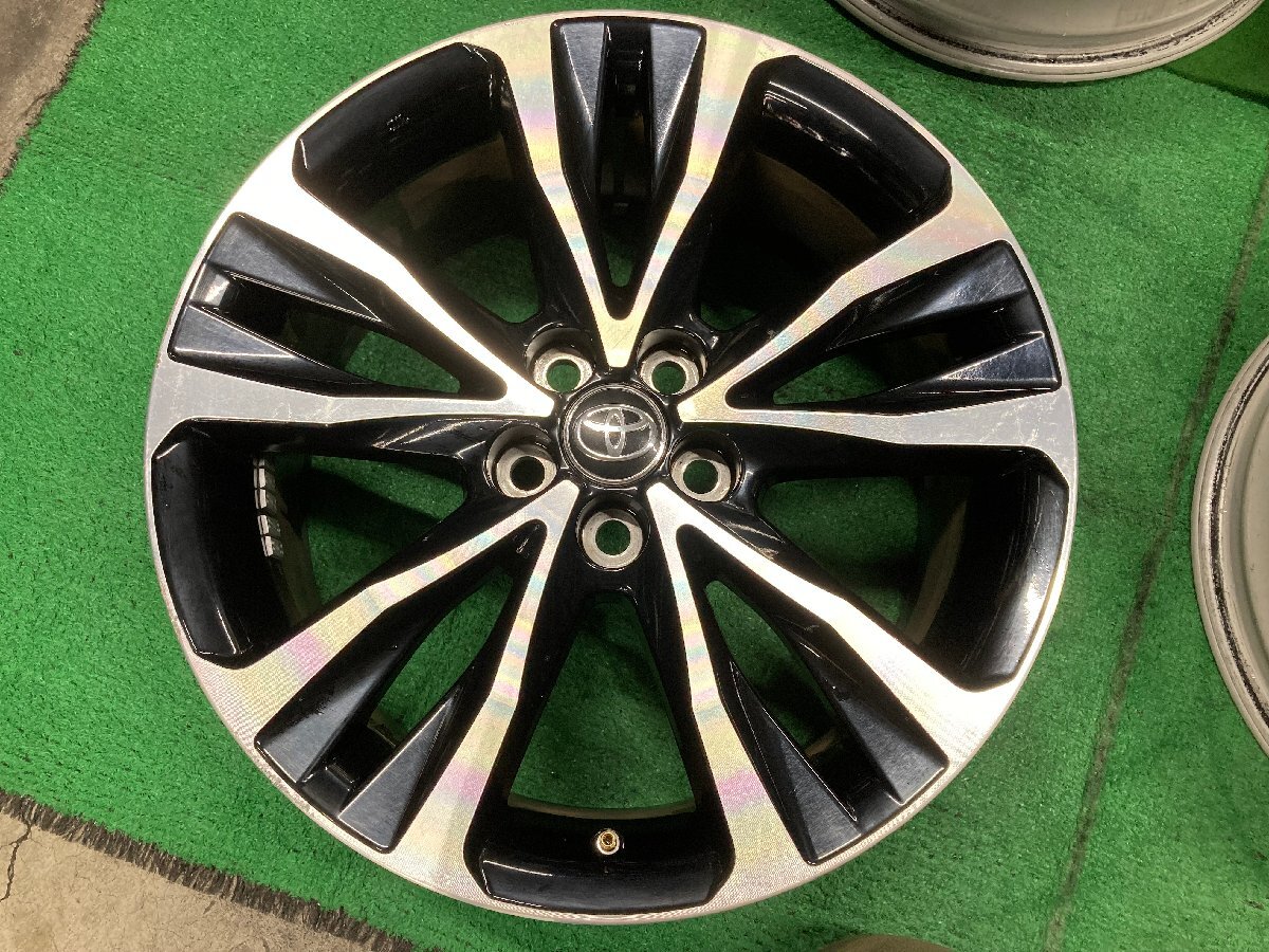 □9013 トヨタ カローラツーリング E210系 純正 17インチ 7.5J +50 5穴 