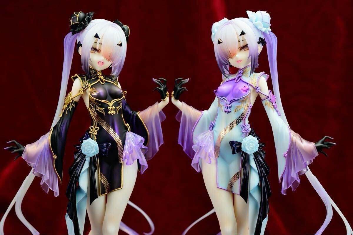 塗装済み完成品】妖精騎士ランスロット 黒&白 2体セット FGO / Fate