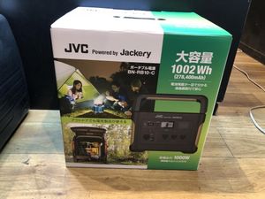 004★未使用品★JVC Jackry ポータブル電源 BN-RB10-C 充電池容量 278,400ｍAh/1,002Wh