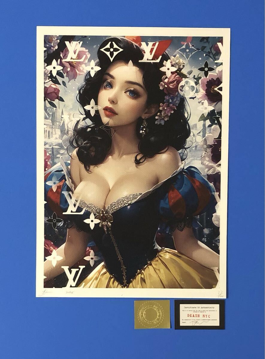 DEATH NYC アートポスター 世界限定100枚 白雪姫 スノーホワイト