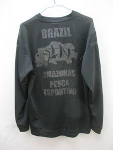 ボンバダアグア■ピーコック ドライロングTシャツ LL ①