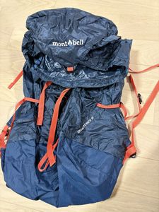 モンベル mont-bell バーサライトパック30 リュック バックパック ブルー中古美品 アウト